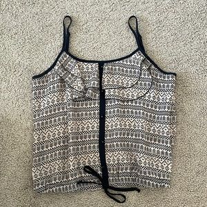 Aztec Print Tank Top